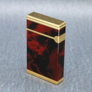 デュポン (S.T.Dupont) ライター1点 べっ甲うるし×ゴールド ギャランティケース付き